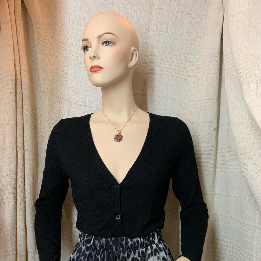 BLACK CARDIGAN